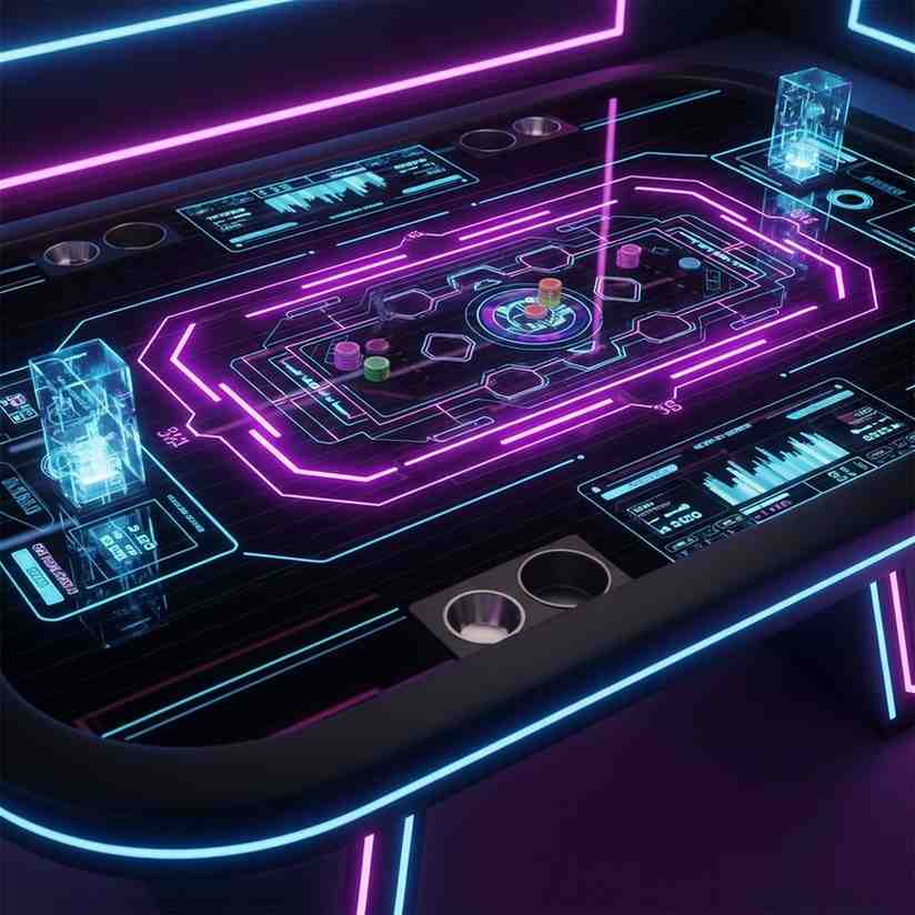 Cyberpunk table theme